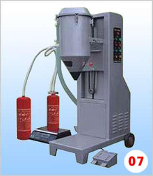 ABC dry powder fire extinguisher filling equipment