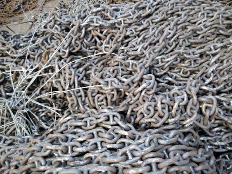 Marine Anchor Chain Cable Studlink Anchor Chain Studless Mooring Chain with Good Price