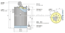 QXC-type Oil-fired Vertical Thermal Fluid Heater with High Quality