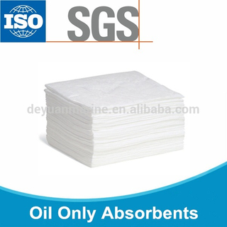 White Oil Absorbent Mats
