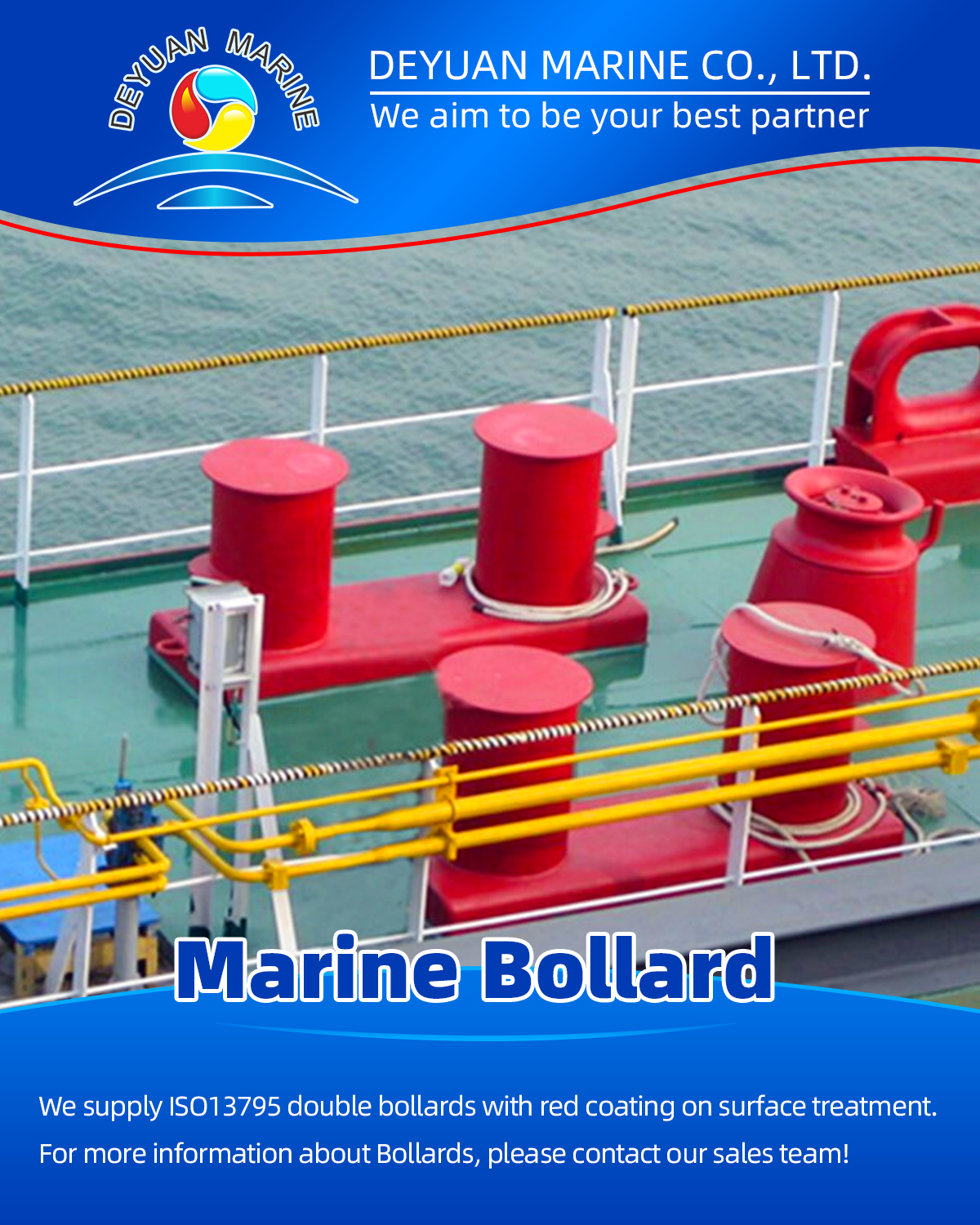 1. marine bollard