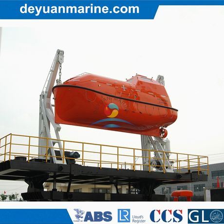 Solas Standard 12 Person Work Boat Totally Enclosed Lifeboat From China