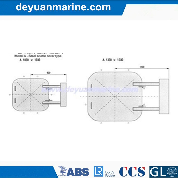 Marine Steel Hatch Cover with Good Quality
