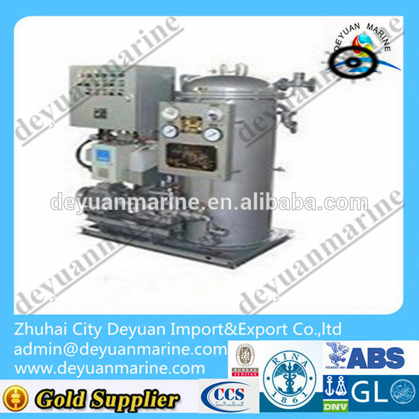 High quality bilge marine oily water separator 2 M3/H oil water separator
