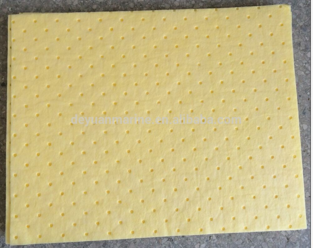 100% PP Oil Absorbent Socks White Grey Yellow Color Oil absorbent pads