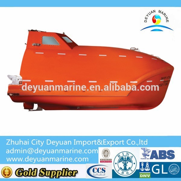 Common Type and Fire Resistant Free Fall Lifeboat Fiberglass Lifeboats for sale