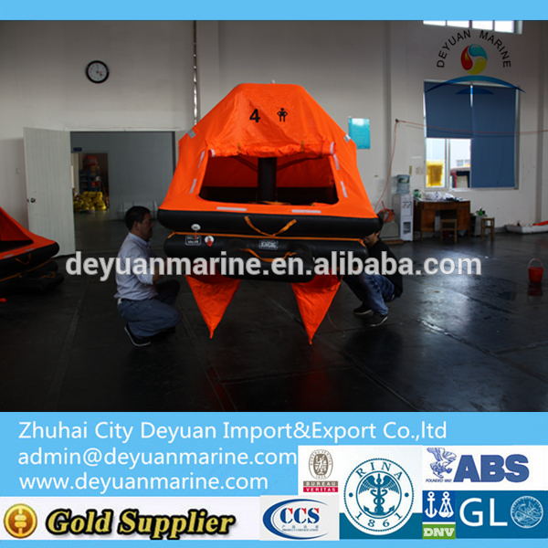 4 ManSelf-righting Yacht Inflatable Liferaft