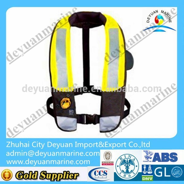 SOLAS approved inflatable life vest life jacket with good price