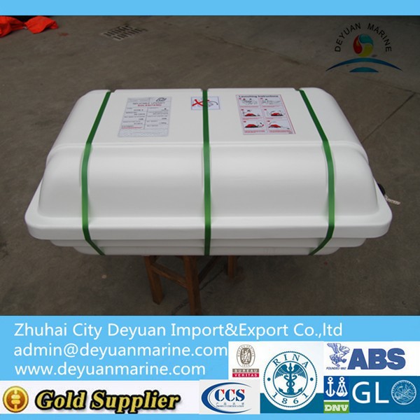 Hot Sell ! 6 Persons Fishing Boat Inflatable Life Raft for sale