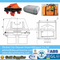 Good Quality 10 Man Yacht Rigid Type Inflatable Liferaft for sale