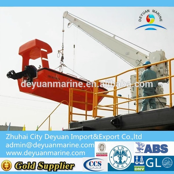 Single Arm Manual Slewing Raft Davit For Sale