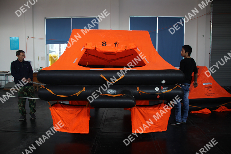 8 Man Yacht Inflatable Liferaft 03