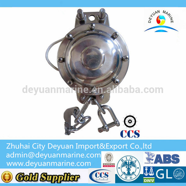 Hydrostatic Release Unit for life rafts
