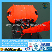 Single chute vertical passage Marine Evacuation System