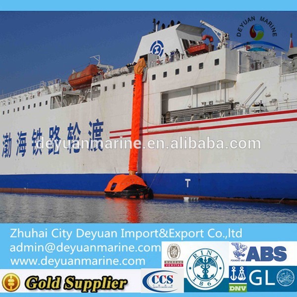 Inclined Single Chute Passage Marine Evacuation System With CCS Certificate