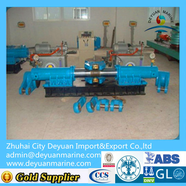 Double rudder hydraulic steering gear for ship