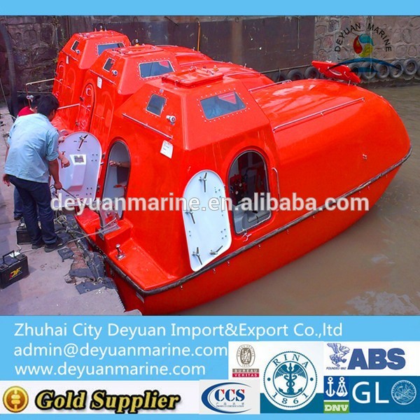 Good Quality FRP Totally Enclosed Type Lifeboats for sale