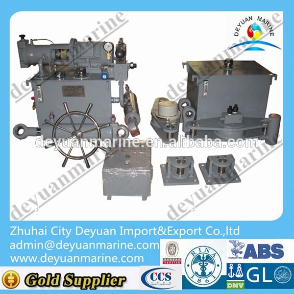 Marine Double Rudder Hydraulic Steering Gear with CCS