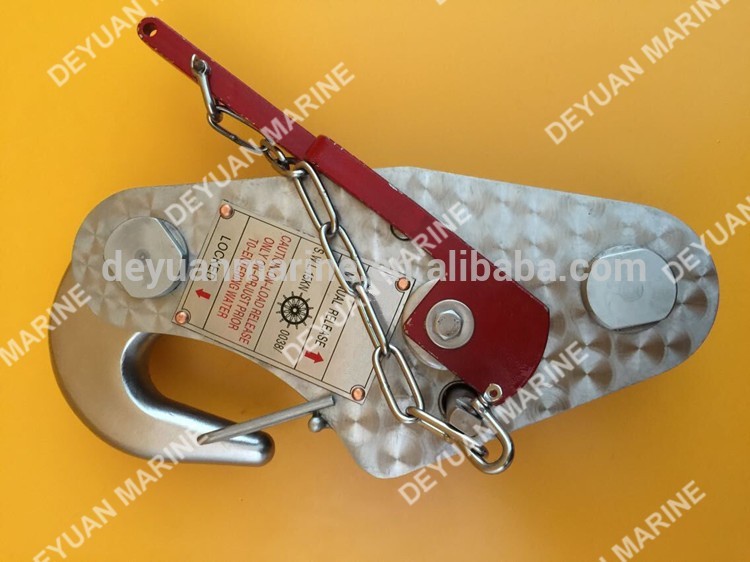 Hot-selling marine 15KN Manual Release Hook with good price