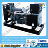 Marine diesel genset with CCS