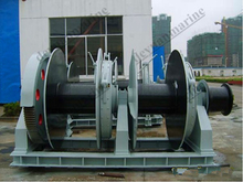 400T Marine hydraulic winch with single &amp; double drum