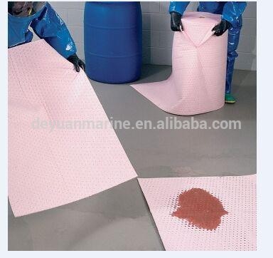 40*50 CM Hazchem Absorbents oil absorbent pads papers For Hot Sale