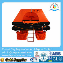 6 Men SOLAS Throw-overboard Inflatable Life raft for hot sale