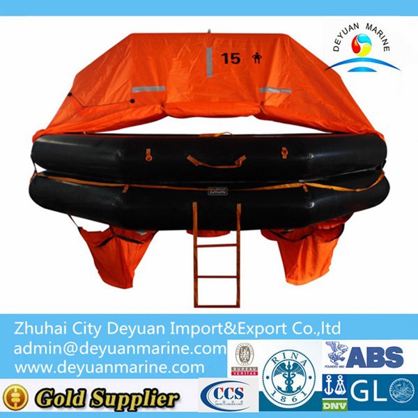 10 Person Throw-overboard Type Inflatable Life raft For Fishing Boat