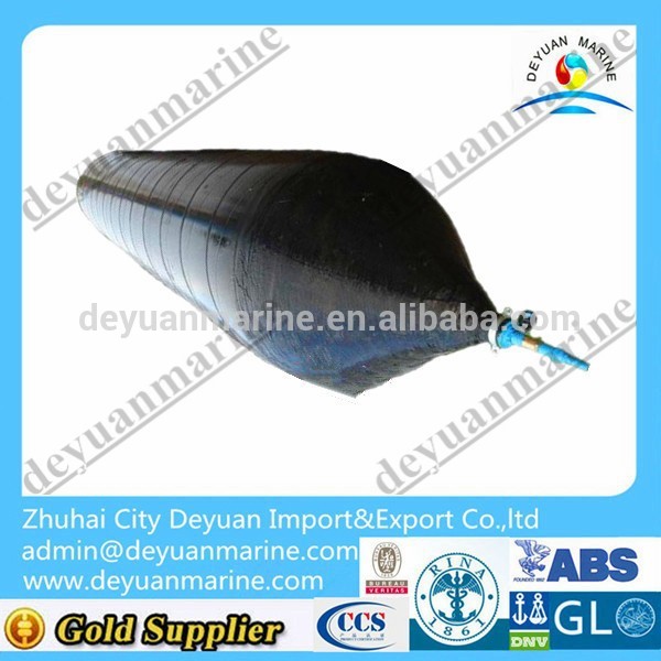 0.12MPa ISO 9001 Marine Airbag Tugboat D Rubber Fender For Ship Launching