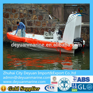 High speed solas rescue boat inflatable Fender Fast Rescue Boat