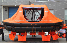 2015 Made-in-China solas approved inflatable liferafts Cheap davit launched life rafts