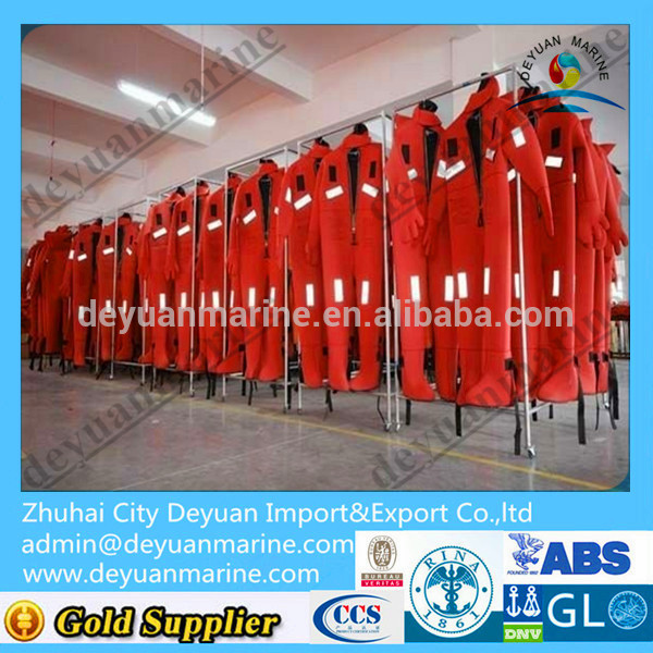 Solas marine immersion suit thermal suit for sale
