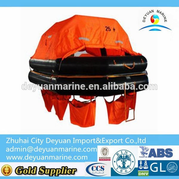 20 Man Throw-overboard Inflatable Life Raft with CCS certificate