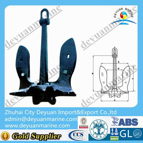 JIS Stockless Anchor For Sale From China Suppliers Lifeboat Davit