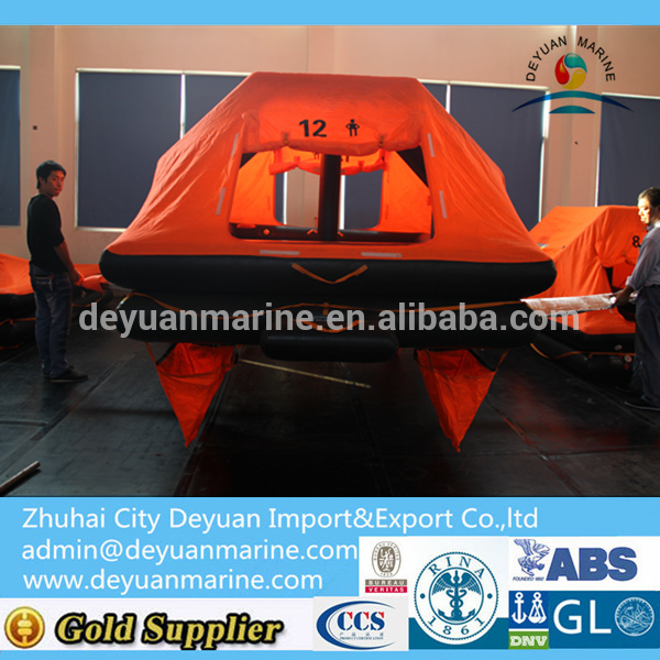 Yacht Inflatable Liferaft For 12 Person