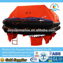 25 Man International Voyages Inflatable Life raft with CCS certificate