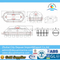 100 Person Self-Righting Inflatable Life raft for sale