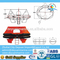 12 Man Throw-overboard Inflatable Life Raft With ZY Certificate