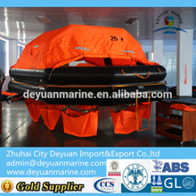 25 Person Throw-overboard Inflatable Life Raft