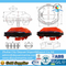 SOLAS Throw-overboard Inflatable Life rafts with 25 Persons Self inflating life raft