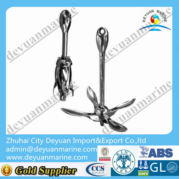 15KG STAINLESS STEEL FOLDING ANCHOR