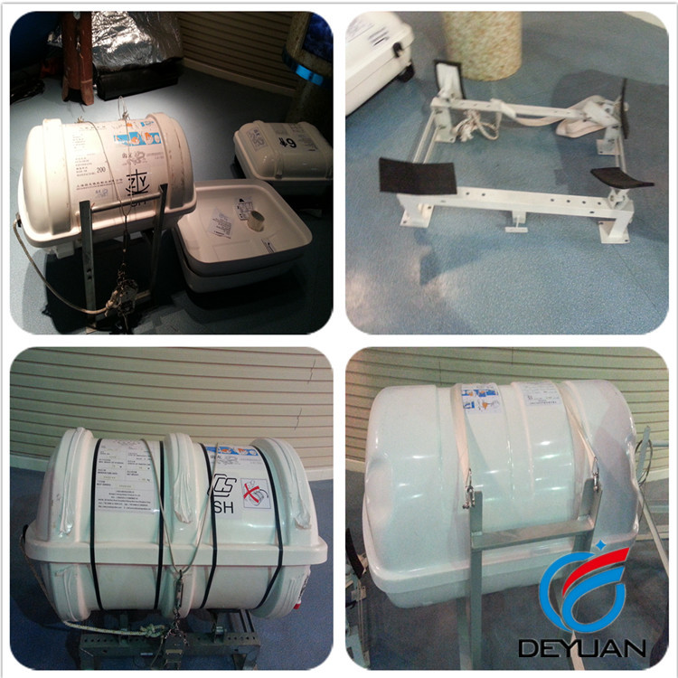 Davit-Launched Self-Righting Inflatable Liferaft