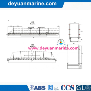 Aluminium Gangway Ladder for Ship