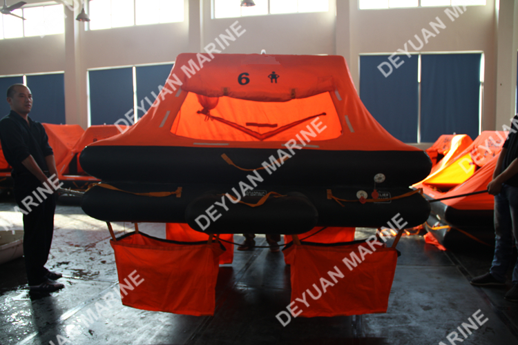 6 Man Yacht Inflatable Liferaft 05