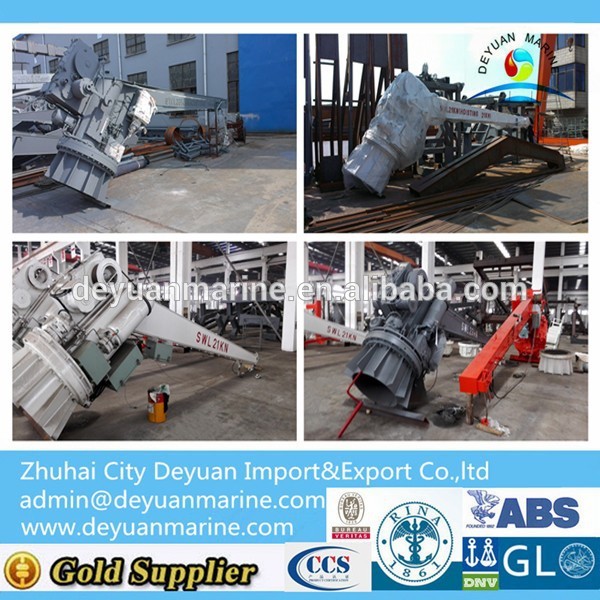 Slewing Marine Hydraulic Crane