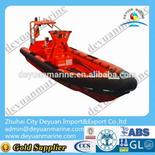 High speed jet boat inflatable boat rib Fender Fast Rescue Boat