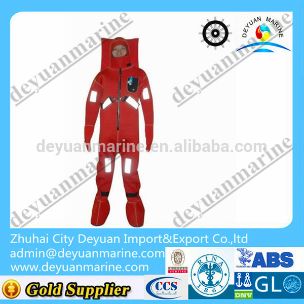 Solas marine immersion suit thermal suit for sale