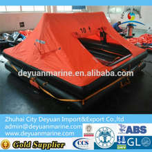 Good Quality 10 Man Yacht Rigid Type Inflatable Liferaft for sale