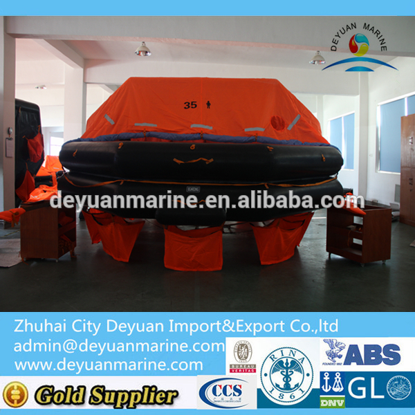 35 Man Throw Over Board Liferaft