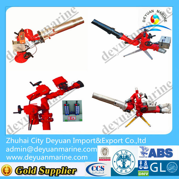 Manual fire water monitor for fifi system